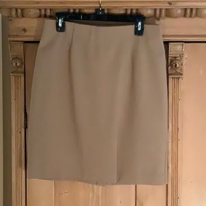 J Jill Pencil Skirt in Camel; Size Small
